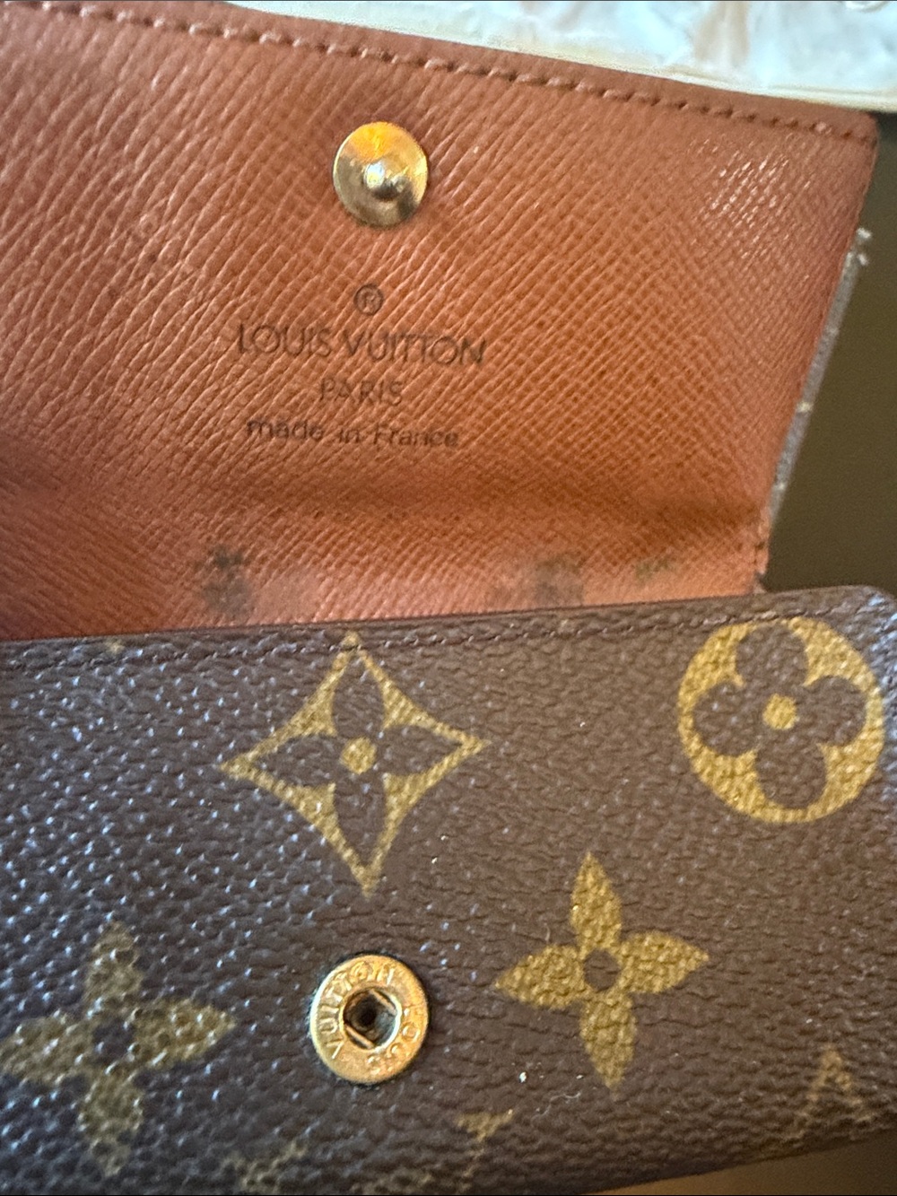 Louis Vuitton Monogram Canvas Wallet and Key Holder in Brown - Picture 14 of 16